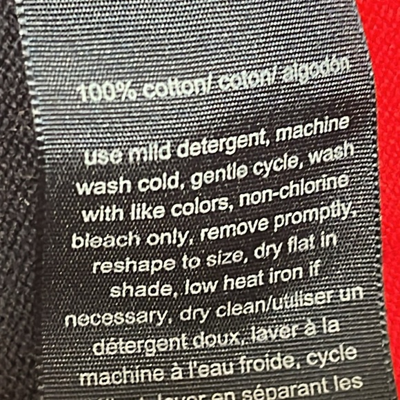 TOMMY HILFIGER Red Navy Blue Striped Sweater Light Weight Long Sleeves 
Size LG - Picture 9 of 9